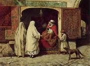 unknow artist, Arab or Arabic people and life. Orientalism oil paintings 138
